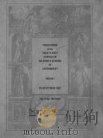 PROCEEDINGS OF THE TWENTY-FIRST SYMPOSIUM ON REMOTE SENSING OF ENVIRONMENT VOLUME I（1987 PDF版）