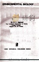 ENVIRONMENTAL BIOLOGY（1987 PDF版）