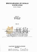ENCYCLOPAEDIA OF HUMAN KNOWLEDGE VOL. III（1990 PDF版）