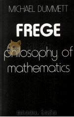 FREGE PHILOSOPHY OF MATHEMATICS 1991 PDF电子版封面 9780674319363