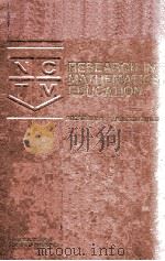 RESEARCH IN MATHEMATICS EDUCATION（1980 PDF版）