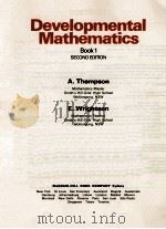 DEVELOPMENTAL MATHEMATICS BOOK 1（1981 PDF版）