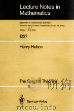 LECTURE NOTES IN MATHEMATICS 1227: THE SPECTRAL THEOREM（1986 PDF版）