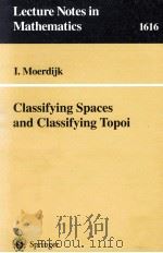 CLASSIFYING SPACES AND CLASSIFYING TOPOI（1995 PDF版）
