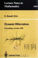 DYNAMIC BIFURCATIONS（1991 PDF版）