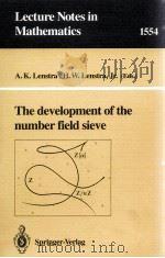 THE DEVELOPMENT OF THE NUMBER FIELD SIEVE 1993 PDF电子版封面 3540570136;0387570136