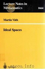 IDEAL SPACES 1997 PDF电子版封面 9783540631606