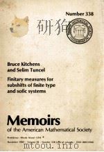 FINITARY MEASURES FOR SUBSHIFTS OF FINITE TYPE AND SOFIC SYSTEMS（1985 PDF版）
