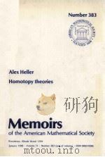 HOMOTOP[Y THEORIES 1988 PDF电子版封面 0821824465