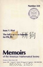 THE SELBERG TRACE FORMULA FOR PSL2(R)N（1987 PDF版）