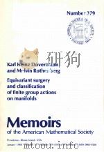 EQUIVARIANT SURGERY AND CLASSIFICATIONS OF FINITE GROUP ACTIONS ON MANIFOLDS（1988 PDF版）