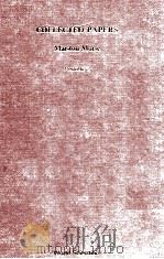 COLLECTED PAPERS MARSTON MORSE VOLUME 2（1987 PDF版）