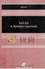 SALES:A SYSTEMS APPROACH 1998 PDF电子版封面 1567066410