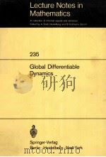 GLOBAL DIFFERENTIABLE DYNAMICS 1971 PDF电子版封面 3540056742