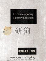Contemporary Literary Criticism Volume 11 1979 PDF电子版封面 Desria Bryfonski