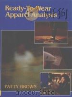 READY-TO-WEAR APPAREL ANALYSIS 1992 PDF电子版封面 0023156112