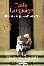 EARLY LANGUAGE 1979 PDF电子版封面 0674221419