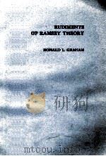 RUDIMENTS OF RAMSEY THEORY 1981 PDF电子版封面 0821816969