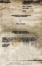 A CHARACTERIZATION OF MATRIX IRREDUCIBILITY VIA TRIANGULAR FACTORIZATION 1972 PDF电子版封面