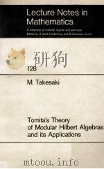 LECTURE NOTES IN MATHEMATICS 128（1991 PDF版）