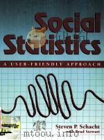 SOCIAL STATISTICS:A USER-FRIENDLY APPROACH 1995 PDF电子版封面 0205140041
