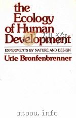 The Ecology of Human Development（1979 PDF版）