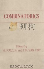 COMBINATORICS 1975 PDF电子版封面 9027705933