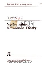 VECTOR VALUED NEVANLINNA THEORY（1982 PDF版）