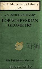 LOBACHEVSKIAN GEOMETRY 1982 PDF电子版封面