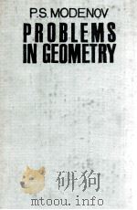 PROBLEMS IN GEOMETRY 1981 PDF电子版封面