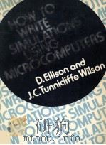How To Write Simulations Using Microcomputers 1984 PDF电子版封面