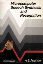 Microcomputer Speech Synthesis and Recognition（1983 PDF版）