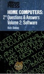 HOME COMPUTERS：2 10 Questions & Answers Volume 2:Software（1977 PDF版）