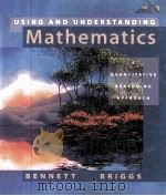 USING AND UNDERSTANDING MATHEMATICS:A QUANTITATIVE REASONING APPRACH 1999 PDF电子版封面 0201656426