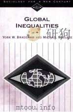 GLOBAL INEQUALITIES 1996 PDF电子版封面 080399060X