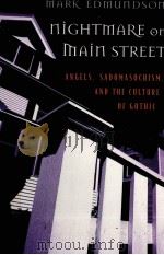 NIGHTMARE ON MAIN STREET 1997 PDF电子版封面 0674874846