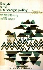 ENERGY AND U.S.FOREIGN POLICY（1974 PDF版）