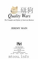 QUALITY WARS 1994 PDF电子版封面 0029166845