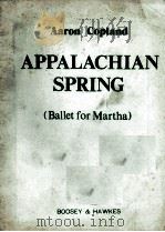 APPALACHIAN SPRING（ PDF版）