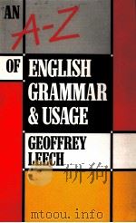 AN A-Z OF ENGLISH GRAMMAR AND USAGE（1989 PDF版）