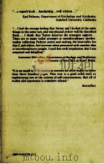 NATURAL CLASSICISM Essays on Literature and Science（1985 PDF版）
