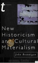 New Historicism and Cultural Materialism（1998 PDF版）