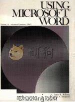 Using Microsoft Word 1991 PDF电子版封面 0697117081
