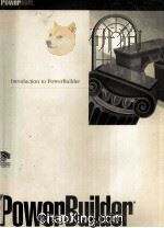 Introduction to PowerBuilder 1994 PDF电子版封面
