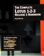 The Complete Lotus 1-2-3 Release 3 Handbook（1990 PDF版）