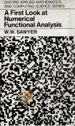 A FIRST LOOK AT NUMERICAL FUNCTIONAL ANALYSIS（1978 PDF版）