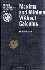 MAXIMA AND MINIMA WITHOUT CALCULUS（1981 PDF版）