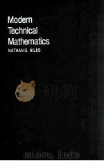 MODERN TECHNICAL MATHEMATICS（1978 PDF版）