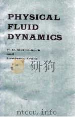 PHYSICAL FLUID DYNAMICS 1973 PDF电子版封面