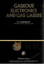 GASEOUS ELECTRONICS AND GAS LASERS（1979 PDF版）